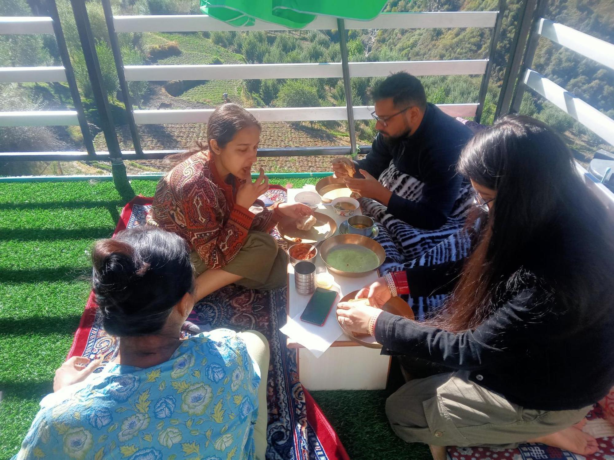 Amma Home Stay Keylong Kyelang Bagian luar foto
